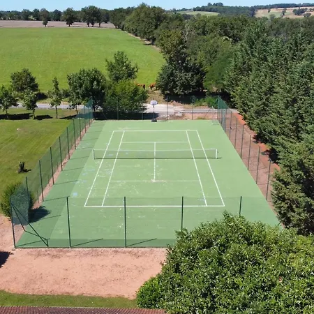 Authentique Avec Spa, Tennis Et Jardin Paysager - Draps Et Menage Inclus, Calme Campagnard. - Fr-1-489-540 Chazemais